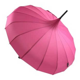 Boutique CLASSIC Pagoda Umbrella Rose Red