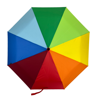 Everyday Rainbow Folding Umbrella Automatic