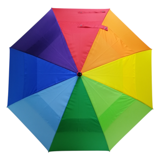 Giant De-Luxe Auto Full Rainbow Golf Umbrella