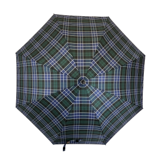 Everyday Tartan Stick Umbrella Green
