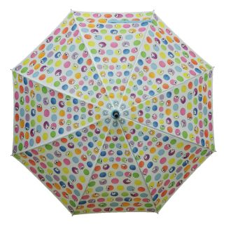 Laura Wall Dots Design Stick Umbrella