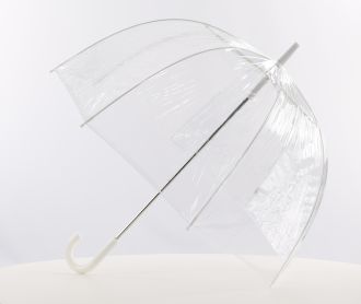 Everyday Clear Vinyl Dome Umbrella Plain