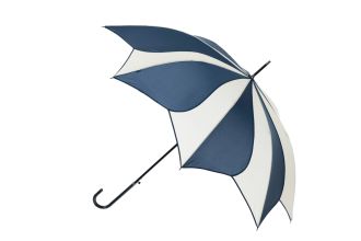 Everyday Swirl Stick Umbrella Navy/Cream