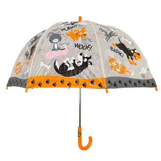Bugzz @ Soake Kids PVC Cats and Dogs Umbrella