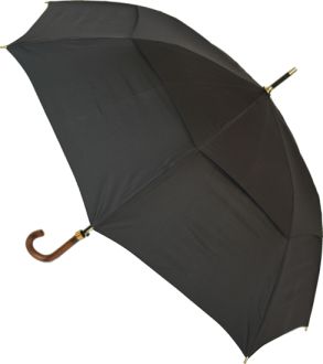 Storm King Classic 120 black gents umbrella by Soake