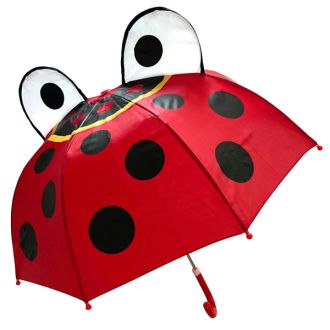 Soake Kids Ladybird 3D Pop up Umbrella
