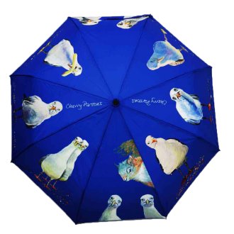 Cherry Parsons 8 Seagull design Telescopic Blue