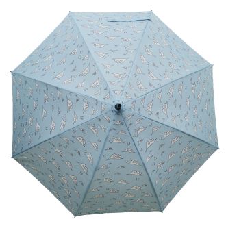 Laura Wall Clouds Design Stick Umbrella
