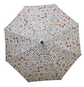 Laura Wall Stripes Design Folding Umbrella